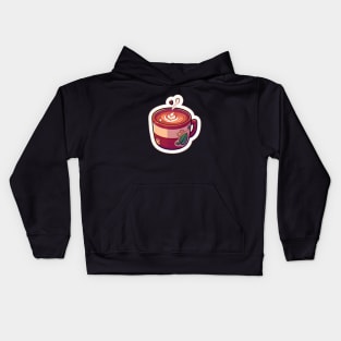 Coffee Retro Vintage Since Roast Established Kids Hoodie